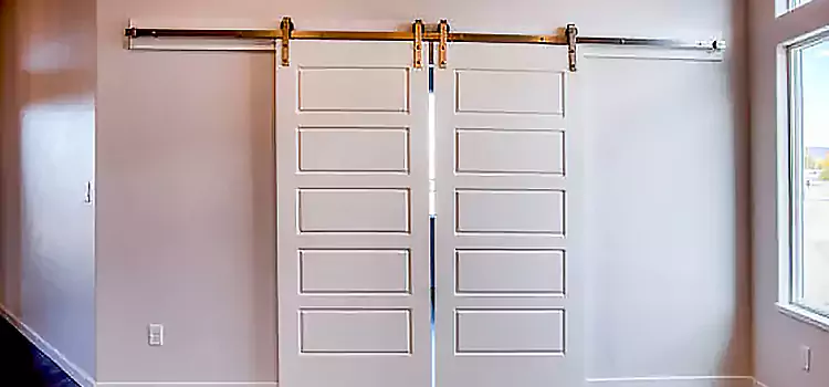 Glass Barn Door with Installation Hardware Kit San Bruno