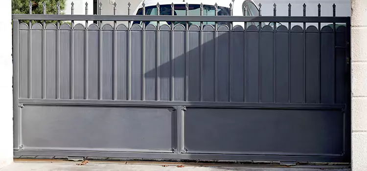 Metal Driveway Gate Installation San Bruno